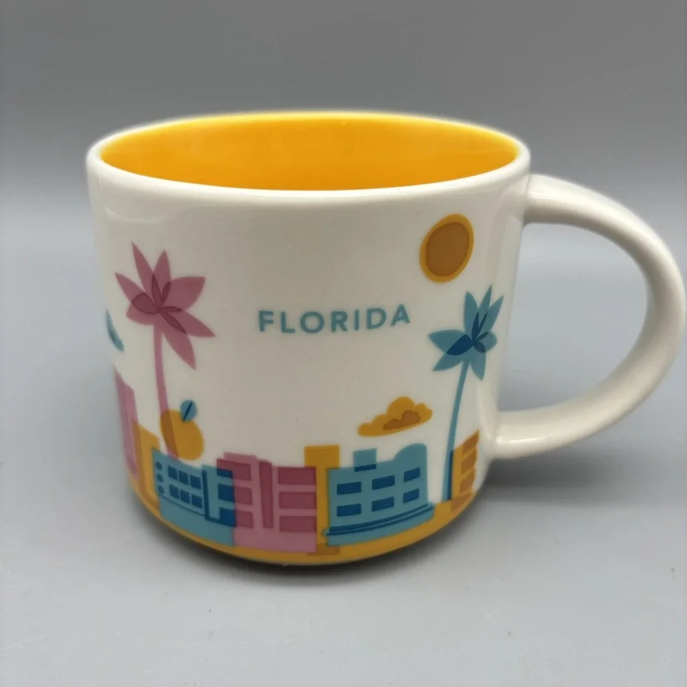 Starbucks Florida You Are Here Series Collection 14oz Coffee Tea Mug Cup